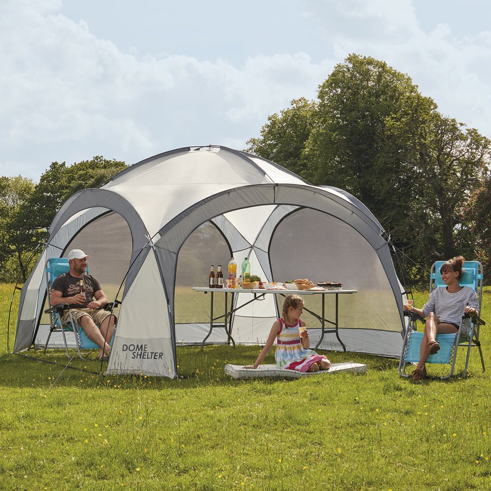 Garden Gear Outdoor Event Dome Shelter Party Tent UV Protection with 4