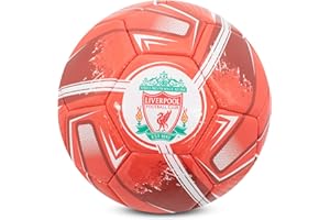 Hy-Pro Officially Licensed Liverpool F.C. Football – Size 1, Turbine Design, Liverpool Merchandise, Training, Match, Collectible For Kids and Adults