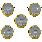 Eunicell 5 x HF-CMOS Batterie/Battery BIOS BR / CR2032-HF mit Lötfahne 3V für PC EINWEG v