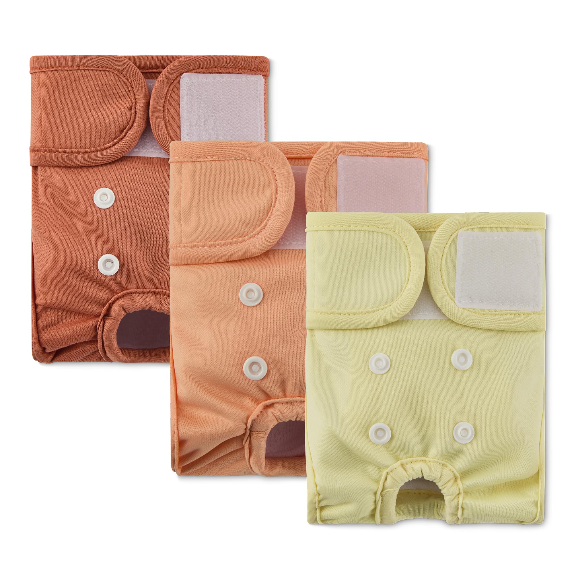 Amazon Basics - Pañales lavables para perros hembra, talla XS paquete de 3