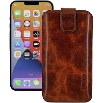 Suncase Ledertasche Für IPhone 16 (6,1") – Mit Transparentem Silikon-Case, Rückzugsfunktion, In Antik-türkis