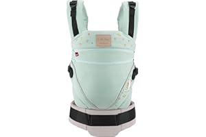 manduca XT Carrier > < Ergonomic Baby Carrier Backpack, Adjustable Seat, 3 Positions, Organic Cotton, Fits Newborns and Toddlers (Le Petit Prince® by manduca® XT, Mone)
