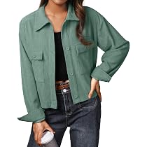 Cordhemd Damen – Langarm Bluse Aus Cord, V-Ausschnitt, Button-Down, Elegant & Lässig