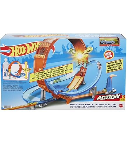 Hot Wheels - Calza Della Befana Di Hot Wheels 2025, Con Lanciatore E Veicolo Singolo Marsupio E Gadgets Hot Wheels - Foto 5