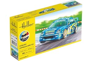 Heller Maquette, Starter KIT, Subaru Impreza WRC'02 Ech: 1/43
