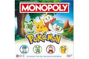 Monopoly Pokémon Edition gra planszowa - wersja niemiecka