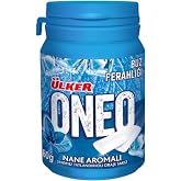 &Uuml;LKER Oneo Dopdolu Nane Draje Sakız, 60 Gr
