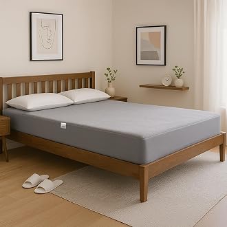 Amazon Brand - Solimo Water Resistant Cotton Mattress P...