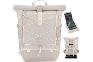 Johnny Urban Reiserucksack Damen & Herren - Allen Travel L - 37L Rolltop Rucksack Groß Handgepäck - Idealer Backpack für Reisen Ausflüge Trips - Wasserabweisend