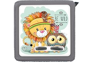 YABADUU Film protettivo pellicola di protezione per Toniebox per giocattoli per bambini baby sticker adesivo personalizzato su misura Y031 (Senza nome, No. 46 Leone con gufo)