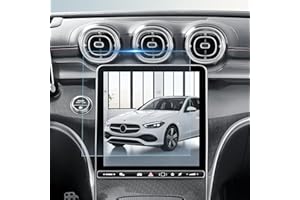 BIBIBO Mattierte Displayschutzfolie kompatibel mit Mercedes-Benz C-Klasse W206 & GLC X254 2021-2025, 11,9 Zoll Navi Schutzfolie, Anti-Reflex, Anti-Fingerabdruck, Gehärtetes Glas