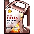 Shell Helix Ultra ECT 0W30 API SN, ACEA C2/C3 Fully Synthetic Engine Oil for Petrol, Diesel and Hybrid Cars (4 L)