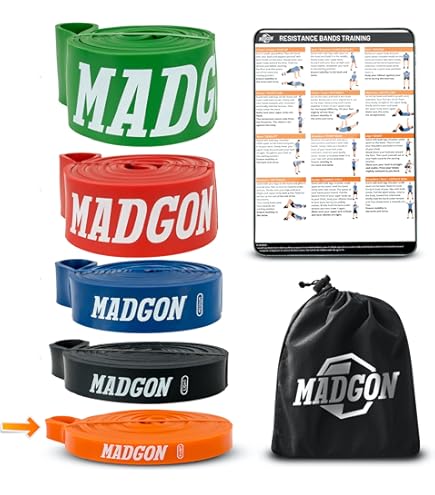 Bande De Resistance Musculation, Bande Elastique Fitness Traction Resistance Band Kit Bandes Elastiques Set, Fitness Bandes D'exercice Avec Ancrage De Porte Pour Calisthenics, Pull-ups, Gymnastique