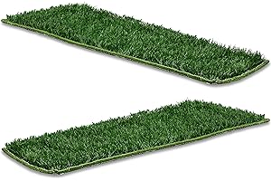 PFOTENWUNDER® 6X PfotenWunder Ersatz-Rasen Hundeklo Hundetoilette klein 100% Festes Gras, Welpentoilette Welpenklo Gras Indoor WC Klo (2 Stück)