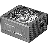 Tacens Radix Eco X 650, Fuente Alimentación PC ATX 650W, 6 Años Garantía, Tecnología Silenciosa AI-RPM, 87% Eficiencia, Negro