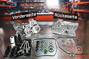 KITRONIC Kit de réparation DQ200 pour DSG, transmission mécatronique à embrayage à sec 7 compatible avec VW | Boîtier de stockage, jeu de joints | pour YMZ