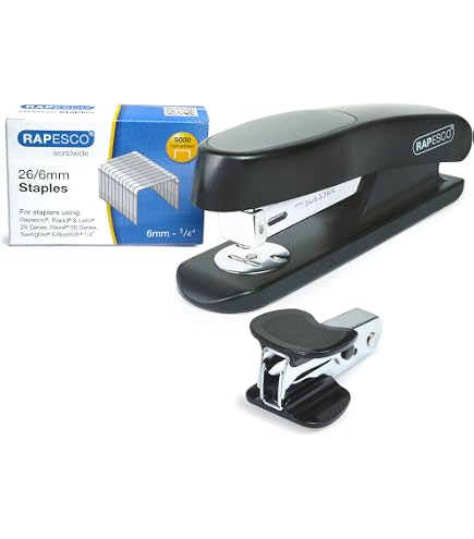 Rapesco, Pinzatrice Resistente HD 100 Cucitrice Con Punti Metallici - 11