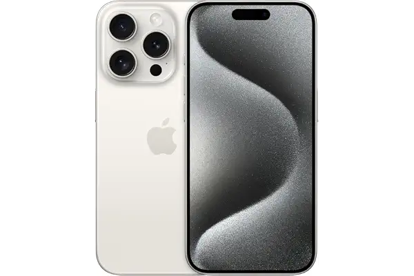 Apple iPhone 15 Pro 256 GB - Titanio Blanco (Reacondicionado)