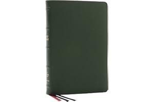 NKJV, Thinline Reference Bible, Large Print, Premium Goatskin Leather, Green, Premier Collection, Red Letter, Comfort Print: Holy Bible, New King James Version