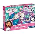Clementoni Gabby's Dollhouse Chalk Creations Game - Create Plaster Sculptures - Creative Craft Set with Brush and Colourful Colours for Girls 6 Years 18798