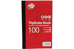 Pukka Triple Pad 100 Pages Without Carbon Required 21.5 x 13 cm
