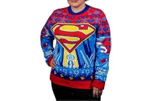 AAA MERCHANDISE Superman: Kryptonian Christmas Jumper
