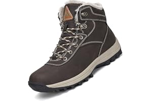 Mishansha Homme Femme Bottes de Neige Hiver Randonnée Chaussures Trekking Imperméable Outdoor Boots