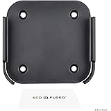 Eco-Fused replacement Wall Mount compatible with Apple Airport Express [2nd generation] and Apple TV [2nd + 3rd generation] -