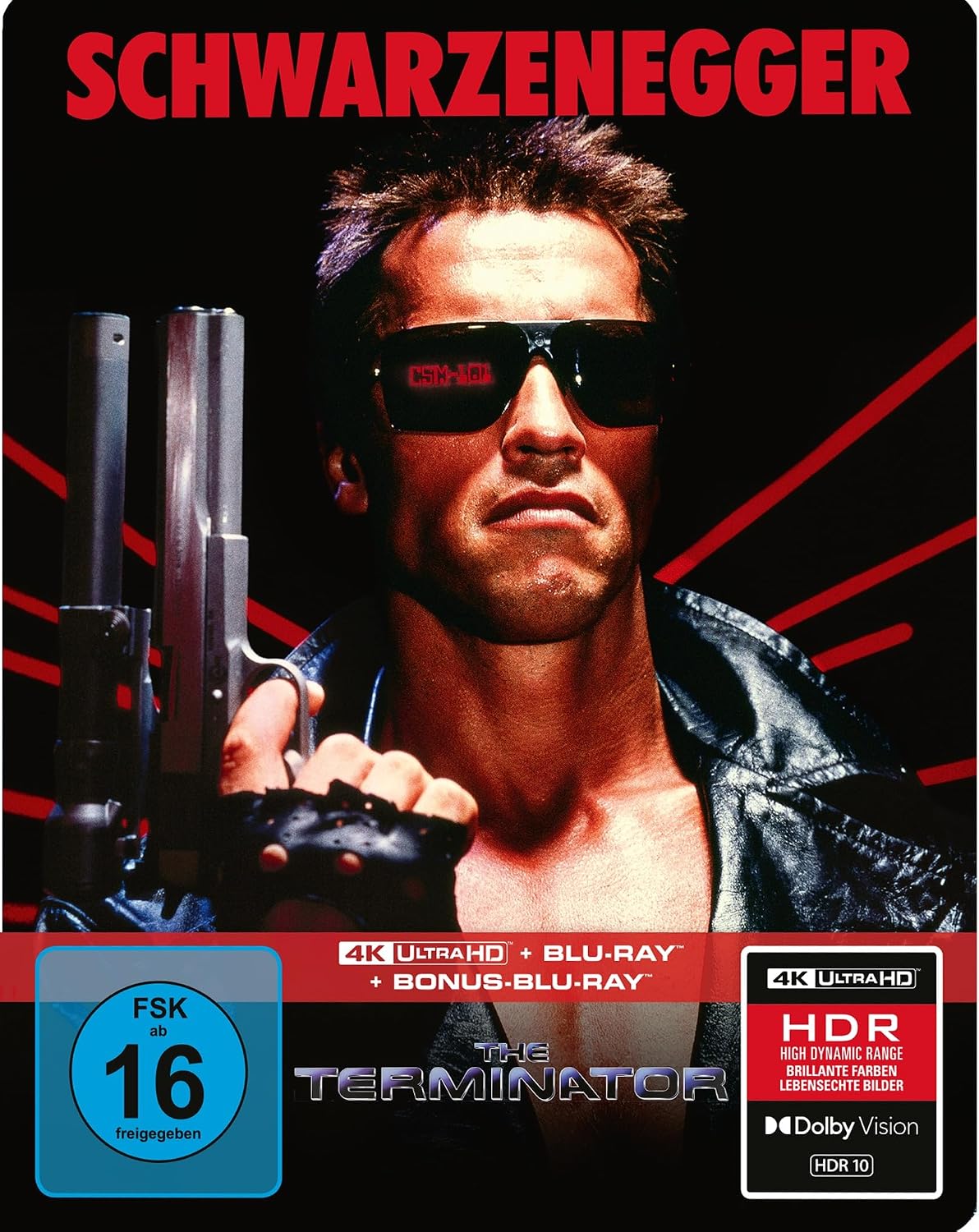 Verfügbarkeit & Angebote auf Amazon : Terminator - Limitiertes Cover A 4K Ultra HD