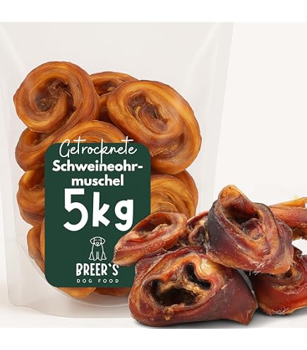 Grobys Futterkiste Schweineohren Premium Aus Deutschland – Naturbelassen, Ohne Zusätze, 50 Stück Packung