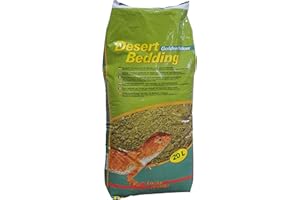 Lucky Reptile Desert Bedding Golden Yellow 20 L Fond de Sol pour Terrarium du désert