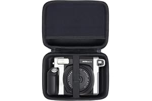 Aenllosi Hart Tasche Hülle Schutzhülle für Fujifilm instax Wide 300 Sofortbildkamera&Wide 300 Film Pack(Nur Tasche)