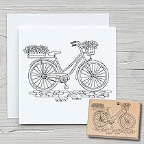 NEWSTAMPS Zahnrad Motivstempel | Holzstempel Für Kartenbasteln - Made In Germany