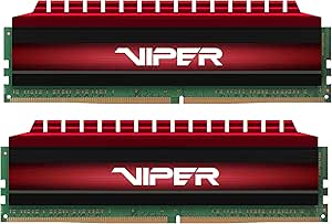 Patriot Viper 4 Series Extreme Performance DDR4 16GB (2 X 8GB) 3200MHz Kit (PC4-25600) PV416G320C6K