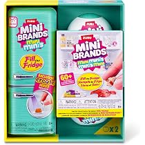 Set De Jeu ZURU Mini Brands Fill The Fridge - Mini Produits à Collectionner Scellé