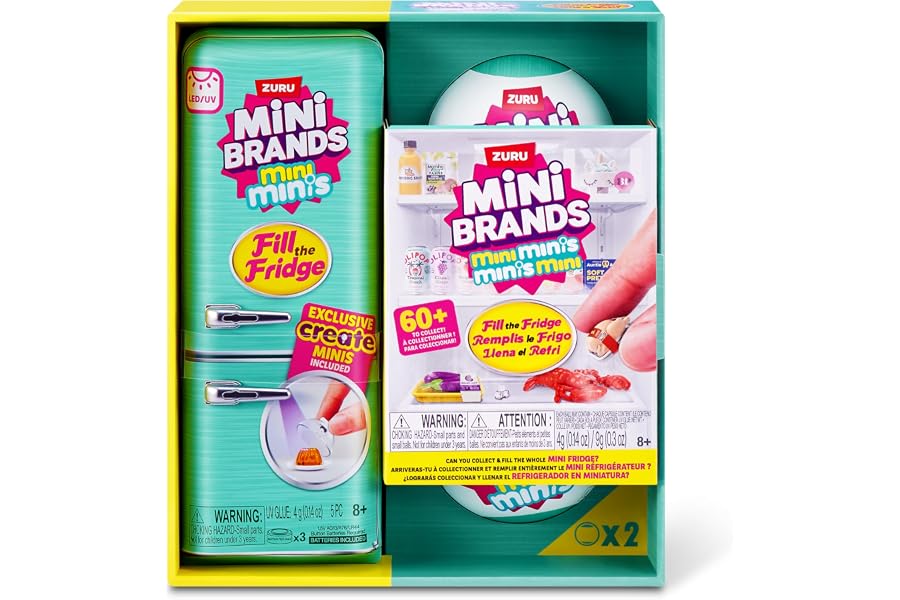 Mini Brands Juego Llena la Nevera S1 + 2 cápsulas INT