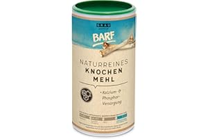 GRAU - El Original - Harina de Huesos de Vacuno 100% Pura y Natural, Calcio Natural, Paquete Individual (1 x 800 g), alimento complementario para Perros y Gatos