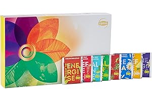 Lipton | Feel Good Box | Selezione di 8 varianti di tè | 48 filtri | Idea regalo per amanti del tè - compleanno, Natale, per donna, per uomo