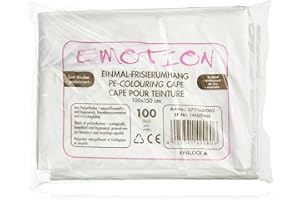Efalock Professional Emotion Einmal-Frisierumhang gehämmert, 1er Pack, (1x 100 Stück)