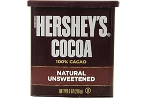 Hershey's Cocoa, Unsweetened, 8-Ounce Container