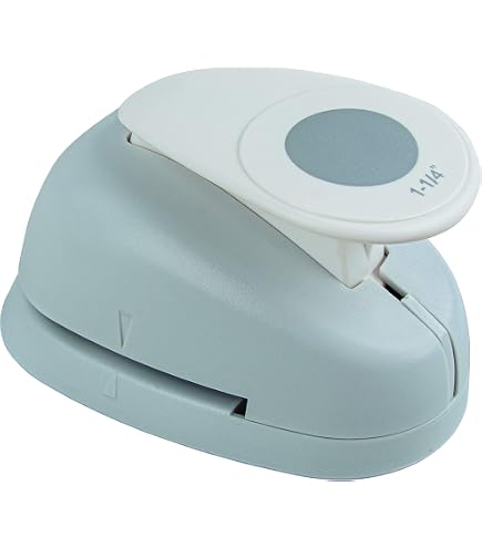 Punch Per Carta Spessa 220g Perforatore A Leva 'Fiocco Di Neve' Artemio Per Buchi Da 2,5 Cm, Colore Arancione Punch A Leva Artemio