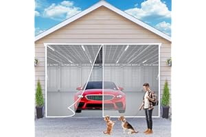 AIPPEI Zanzariera Magnetica per Porte 155x245 cm Tenda Totalmente Magnetica per Porta Automaticamente Sigilla per Impedendo agli Insetti di Entrare Porta Balcone, Versione-2023 Bianca