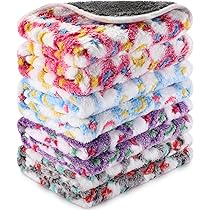 Coperte Impermeabili Per Porcellini D'India - 4 Pezzi 30x30 Cm In Pile Lavabile - Motivo Stella - Foto 9