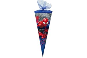 Nestler Schultüte Spider-Man 2018 Zuckertüte Schulanfang Einschulung Schule: Größe: 22cm rund