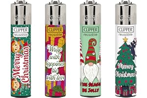 Ksp partners ltd e-commerce 4 X CLIPPER LIGHTERS CHRISTMAS 2025
