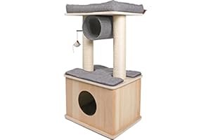 Ebi Europet Bernina 431-447925 Kratzbaum Aus Holz - Helsinki - 48x38x88cm