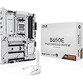 ASUS B650E MAX Gaming WiFi W Motherboard Socket AMD AM5 (Ryzen 9000, DDR5 Memory, PCIe 5.0, 3X M.2, WiFi 6E, BIOS Flashback, Aura