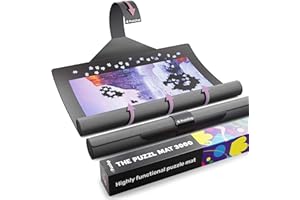 Puzzlup Jigsaw Mat 3000 Pieces - 95 X 150 cm (37 x 59 Inches) - Non Slip Roll Up Foam Puzzle Mat - Suited for Puzzles of 500, 1000, 1500, 2000 or 3000 pieces - Portapuzzle With Gift Packaging