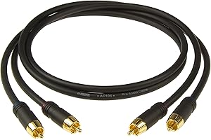 Jeu de 2 câbles RCA Superior 60cm KLOTZ