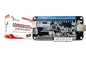‎BROOK Brook Universal Fighting Board Fight Board Compatible for NS Switch/PS4/PS3/Xbox One/Xbox 360/Wii U/NEOGEO Mini/PC to Arcade Stick